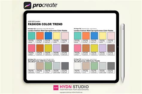 2022 Springsummer Trend Color Swatches 1 Free Download