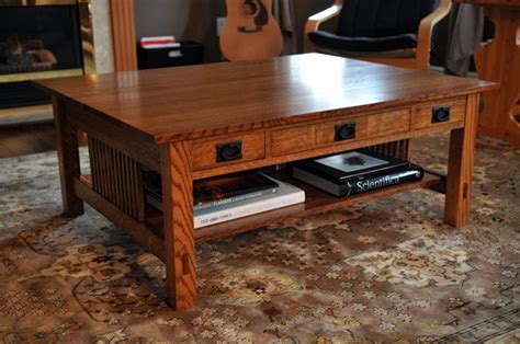 Decorative options include lattice panel tops with coordinating gates and post caps. mission coffee table - FineWoodworking