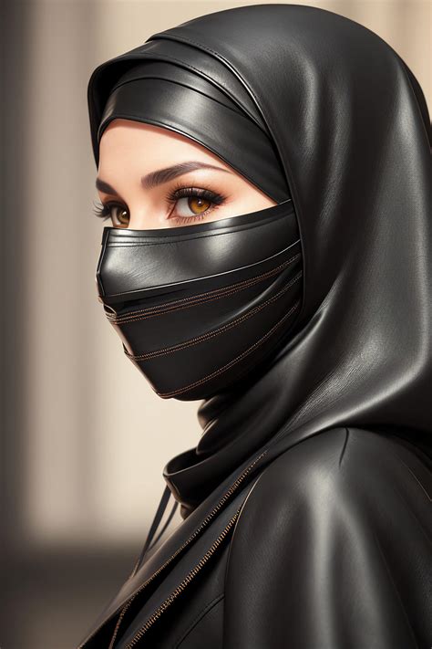 Leather Hijab 1 By Sanych 1 On Deviantart