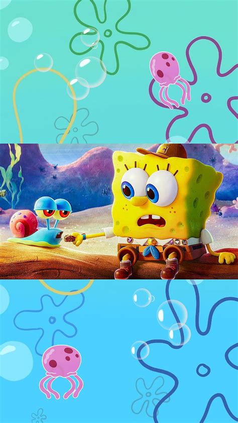 1920x1080px 1080p Free Download Spongebob And Gary Movie