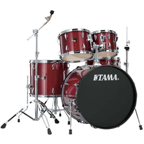 Disc Tama Imperialstar Ip50h4 20 Fusion Drum Kit Candy Apple Mist Na