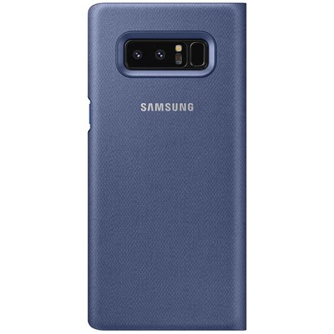 Official Samsung Galaxy Note 8 Led View Cover Case Deep Blue