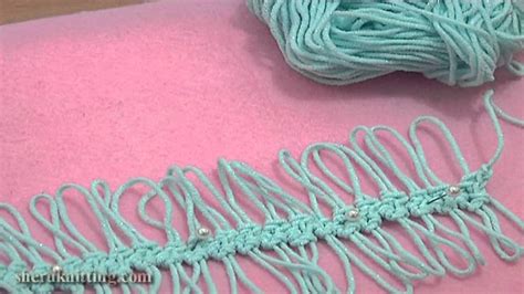 hairpin lace 3 ways to complete basic strip tutoral 23 you tube 3 min sheru knitting