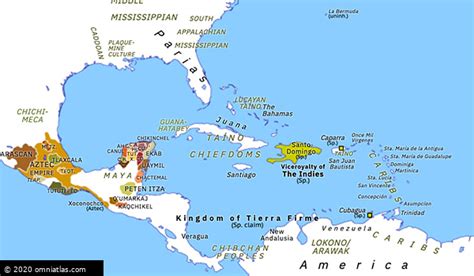 Colonization Of Puerto Rico Historical Atlas Of North