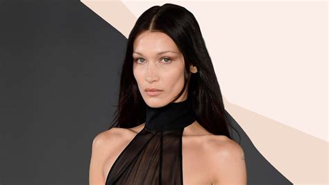 bella hadid wore the ultimate naked dress to celebrate her 26th birthday glamour uk