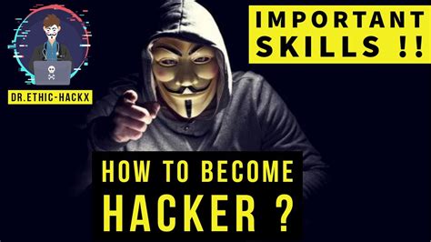 How To Become Hacker Important Basic Skills Youtube