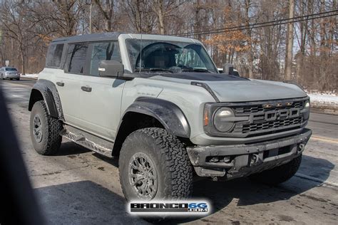 Cactus Gray Bronco Raptor Seen From All Angles Bronco6g 2021 Ford