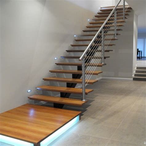 Metal And Wood Stairs Stair Designs