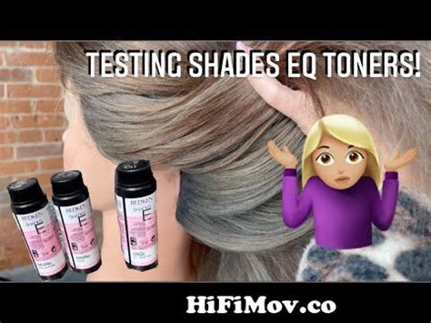 Shades Eq Level Experiment For Brassy Hair From Redken Shades Eq Vb