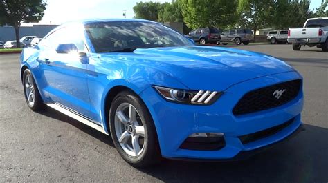 2017 Ford Mustang Lightning Blue Paint Code