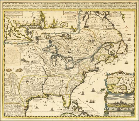 New York Colony Map 1700