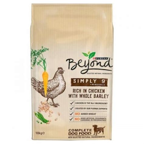 Specially formulated to meet the unique nutritional needs of senior dogs. Purina Beyond Dog Food Review (2021) | Pet Food Reviews ...