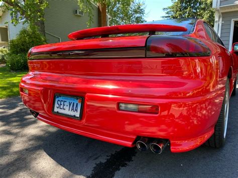 1991 Dodge Stealth Hatchback Red Awd Manual Rt Turbo Classic Dodge