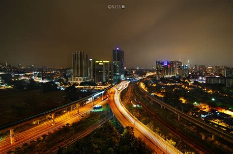 Awesome night view of the kl skyline. Kuala Lumpur Night View | This photo was taken more than a ...