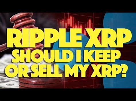It is hard to see how a judgment rendering xrp essentially worthless and inflicting billions of dollars of losses on retail investors who purchased xrp in good faith would square with that remit. Ripple XRP: Should I Keep Or Sell My XRP? - NOBSU