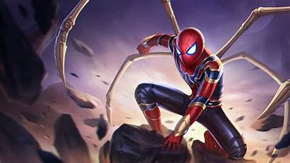 Spider Iron Spiderman Wallpapers Artwork Artstation Zhao