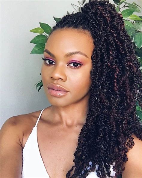 Passion Twists Are The Latest Trend In Braided Hairstyles For Black Women And For Good Reason