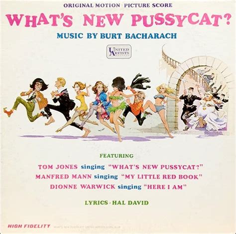 Film Music Site Whats New Pussycat Soundtrack Burt Bacharach United Artists Germany