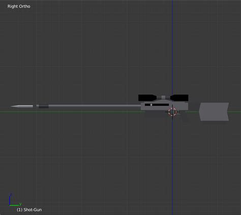 Low Poly Sniper Rifle Side By Commodorerock On Newgrounds