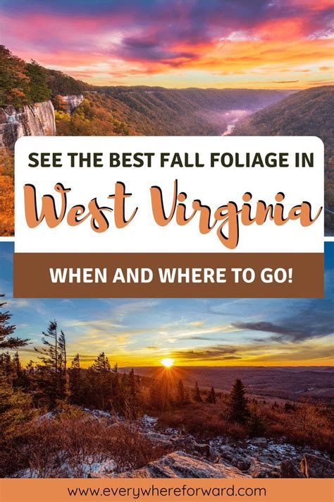 Best Places For Fall Foliage In West Virginia West Virginia Travel