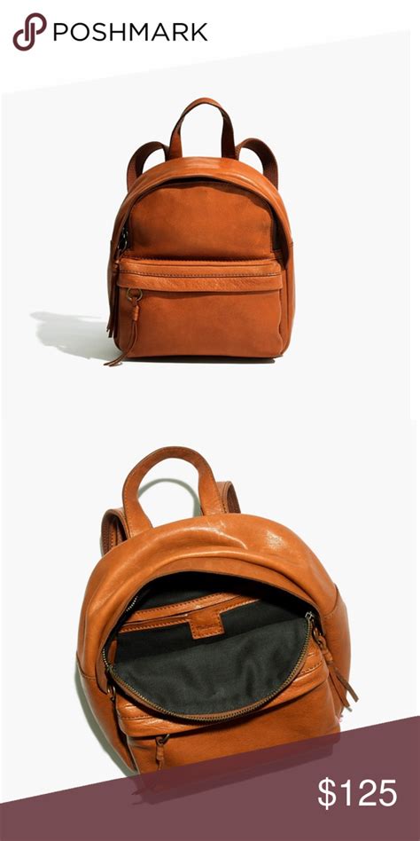Nwt Madewell Mini Lorimer Backpack Backpack Brands Leather