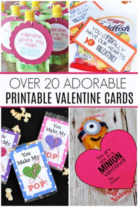 Maybe you would like to learn more about one of these? Free printable Valentines Day cards for kids - Free Valentine Printables