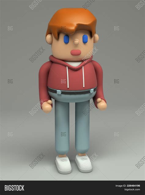 3d Cartoon Redhead Telegraph