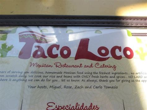 Taco Loco Picture Of Taco Loco Bridgeport Tripadvisor