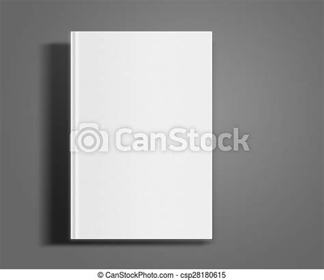 Blank Book Cover Template Blank Book Cover Template On Gray Background