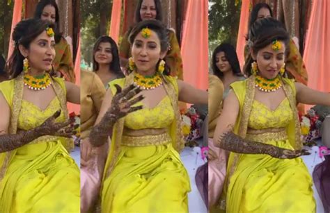 Assamese Actress Barsha Rani Bishayas Mehendi Ceremony Barsha Rani Bishayas Mehendi Ceremony