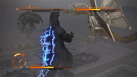 Godzilla X Mecha King Ghidorah X Biollante Godzilla Multiplayer