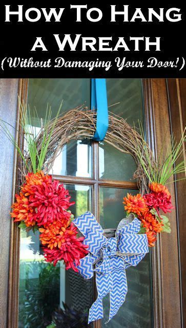 How To Hang A Wreath Without Damaging Your Door Less Than Perfect