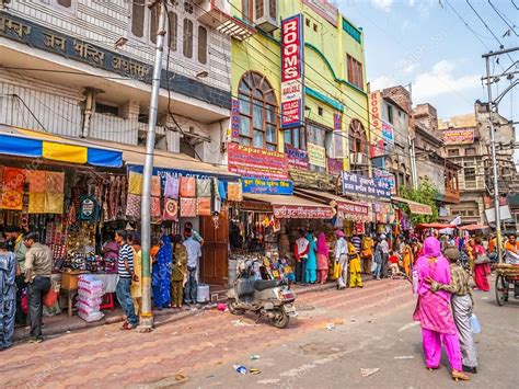 Typical Indian Street In Amritsar Stock Editorial Photo © Dbajurin