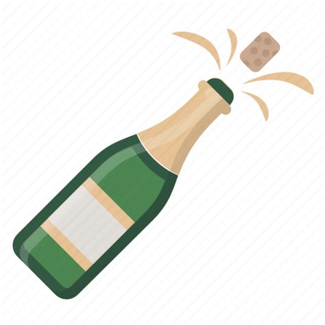 Champagne Emoji Symbole Emoji 🍾 Est Bouteille De Champagne Il Est