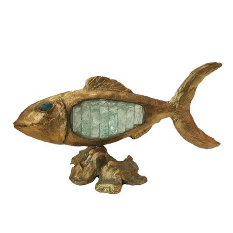 Bronze And Glass Fish 005 Kallisti Gallery