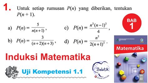 Soal Dan Pembahasan Induksi Matematika Bab Kelas Beinyu Com