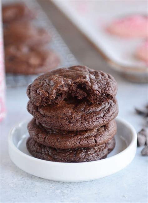 Fudgy Brownie Cookies Recipe Fudgy Brownies Dessert Recipes