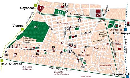 México, ciudad de méxico, or d.f. Frida Kahlo tours, Mexico City- Coyoacan area, Taos Art School