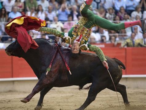 Dramatic Moments When Matadors Get Gored By A Bull
