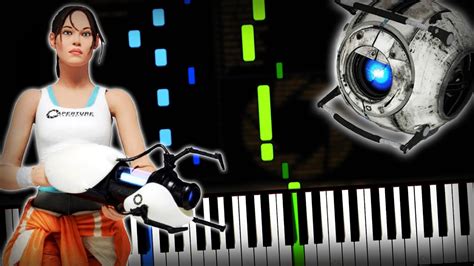 Portal 2 Theme Song Still Alive Soundtrack Piano Tutorial Sheet