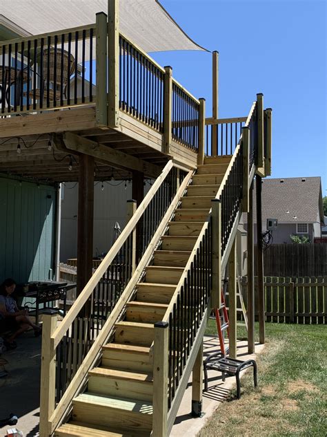 Deck Stair Stringers By Fast Stairs Com Adjustable Easy To Install