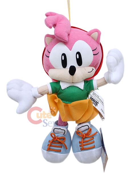 Sega Sonic Amy Rose 10 Plush Doll Sonic The Hedgehog Ge Original