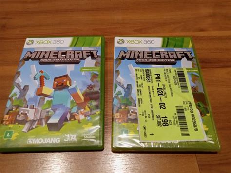 Jogo Minecraft Original Xbox 360 Em Rio De Janeiro Clasf Jogos
