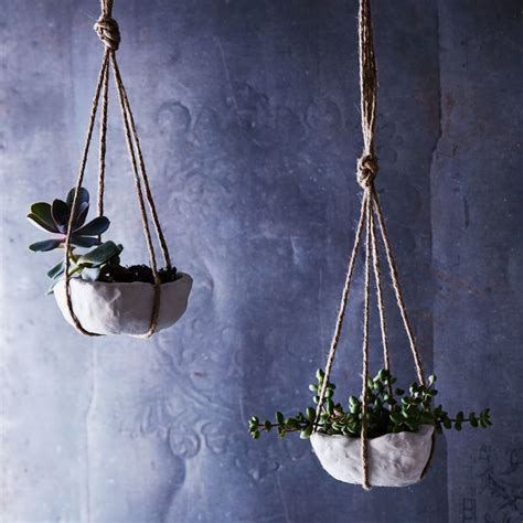 12 Diy Hanging Planters To Make Apartment Therapy