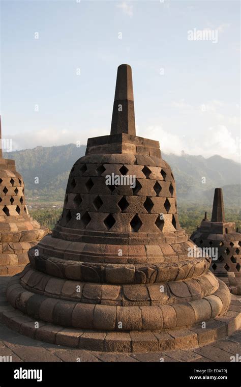 Borobudur Is A 9th Century Mahayana Buddhist Temple In Magelang
