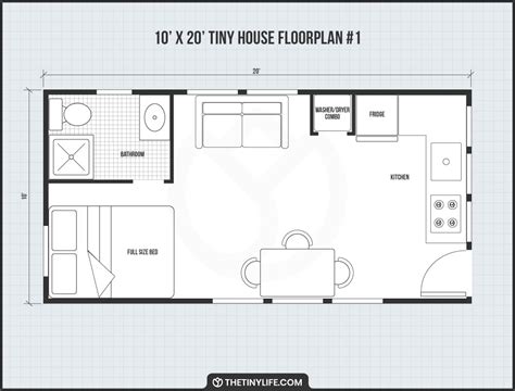 10 X 20 Tiny Home Designs Floorplans Costs And Inspiration The Tiny