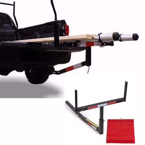 Adjustable Steel Pick Up Truck Bed Hitch Extender Extension Rack With