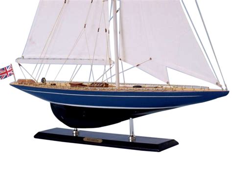 Buy Wooden Velsheda Limited Model Sailboat Decoration 35in Nautical Decor