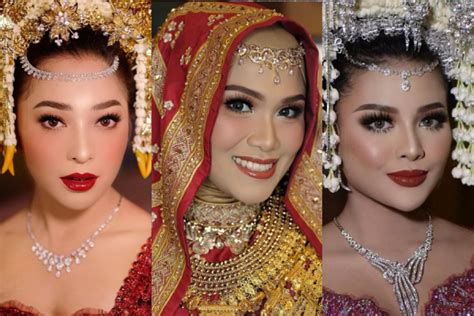 10 Ide Wedding Makeup Ala Pengantin Minang Bikin Pangling