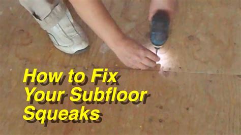 S To Fix Squeaky Floors Through Carpet Carpet Vidalondon